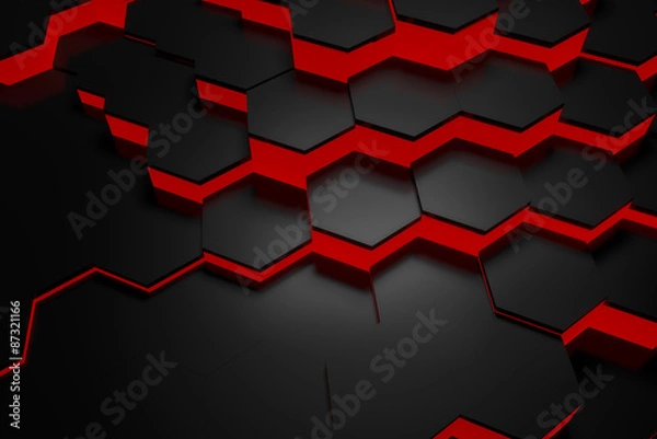 Fototapeta Red Beehive