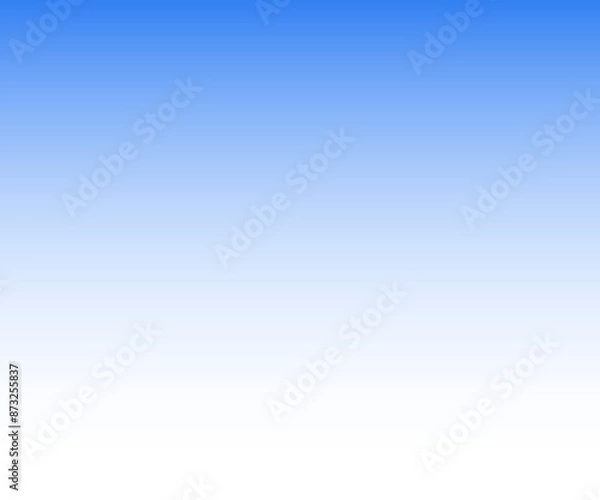 Obraz Blue gradient background on transparent background. blue light effects. Glowing isolated bright transparent light effects.