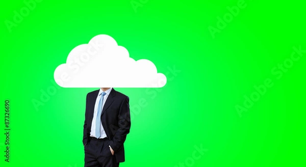 Fototapeta Floating in sky