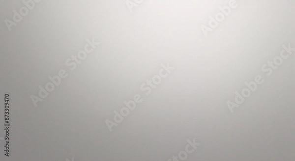 Fototapeta Silver foil background. Metal gradient vector shiny pattern. Chrome stainless gradation surface with reflection. Glossy grey brushed material.	