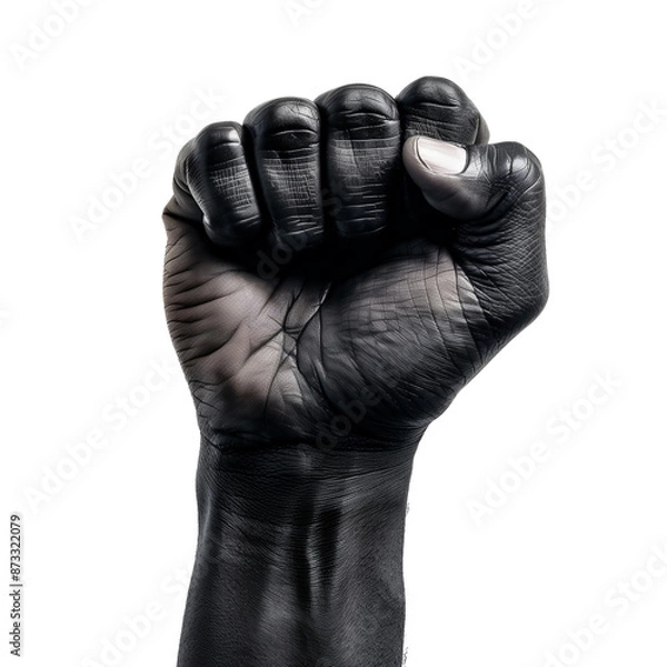 Obraz A black male fist