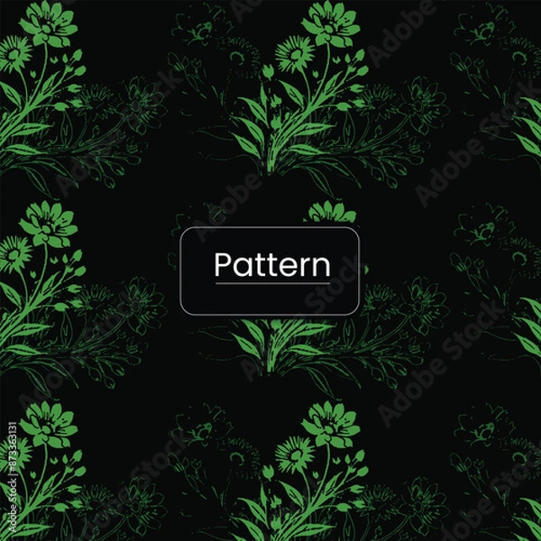 Obraz abstract floral background