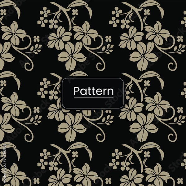Obraz flower repeated pattern design