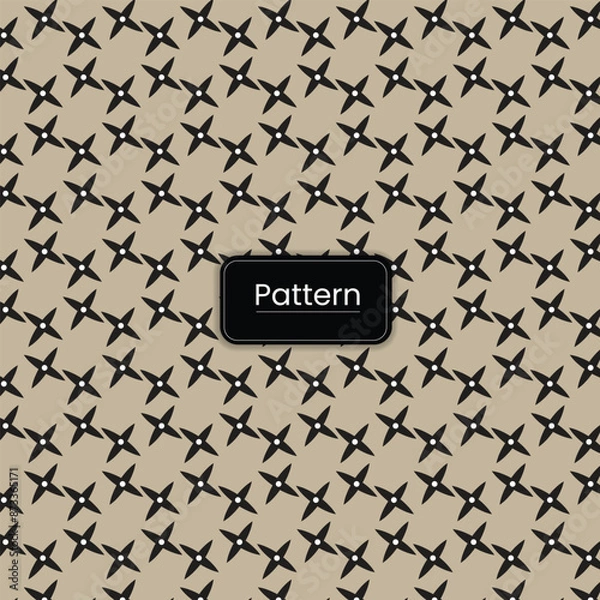 Obraz vector geometric repeated pattern design