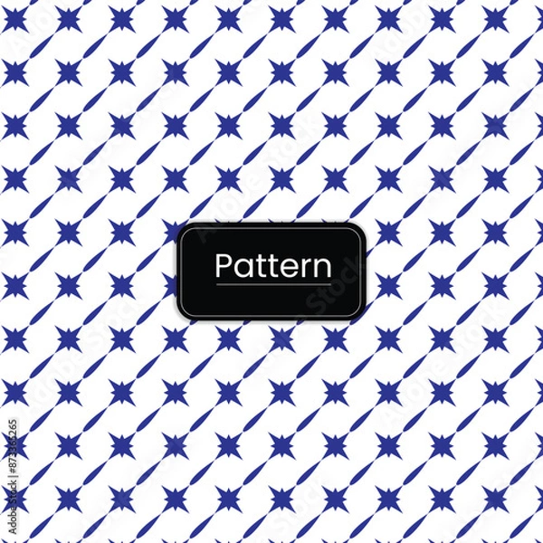 Obraz Vector floral seamless pattern background design
