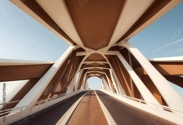 Fototapeta Minimalistic Bridge