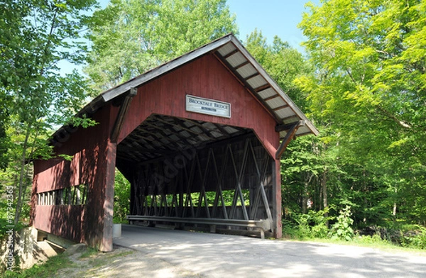 Obraz Brookdale Covered Bridge