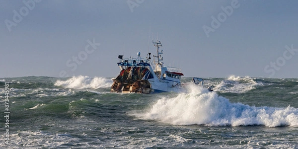 Obraz Tempête à Men Meur - 1