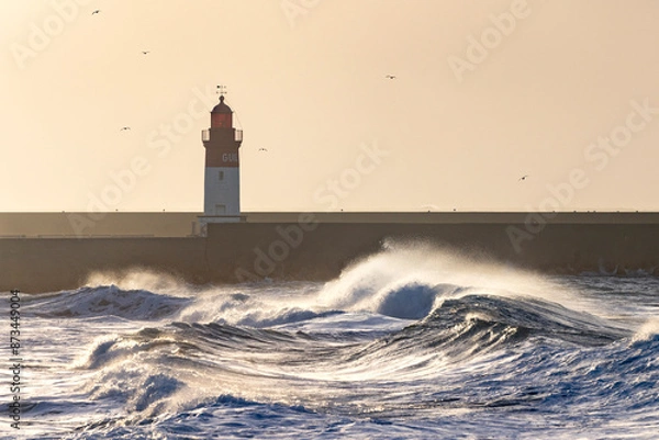 Obraz Tempête à Men Meur