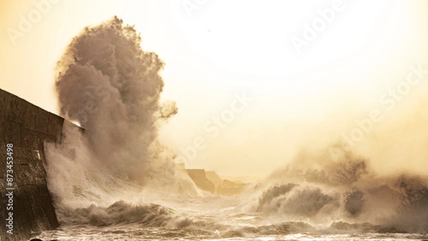 Obraz Tempête à Lesconil-5