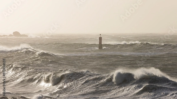 Obraz Tempête à Lesconil-2