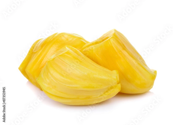 Fototapeta jackfruit on white background