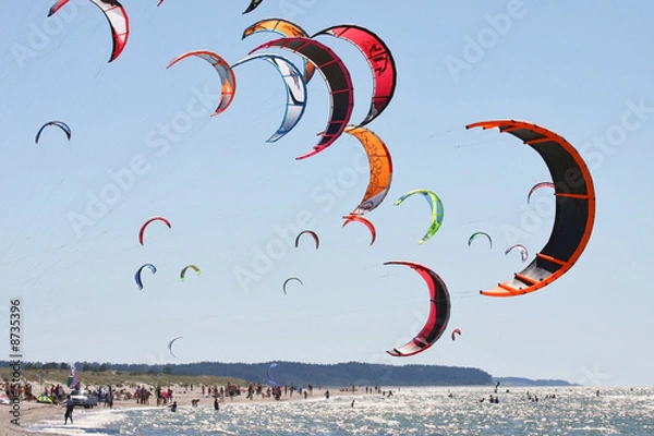 Obraz Konkurs kiteboarding