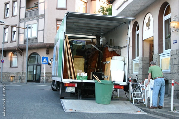 Obraz möbelwagen