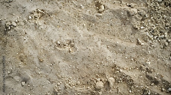 Obraz Sand texture background, granular and gritty surface.