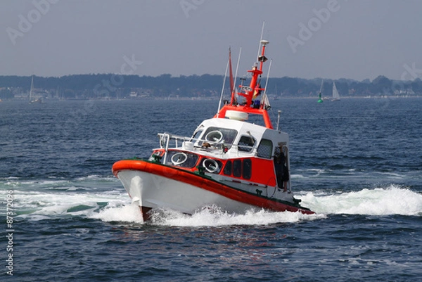 Fototapeta Seenotrettungsboot