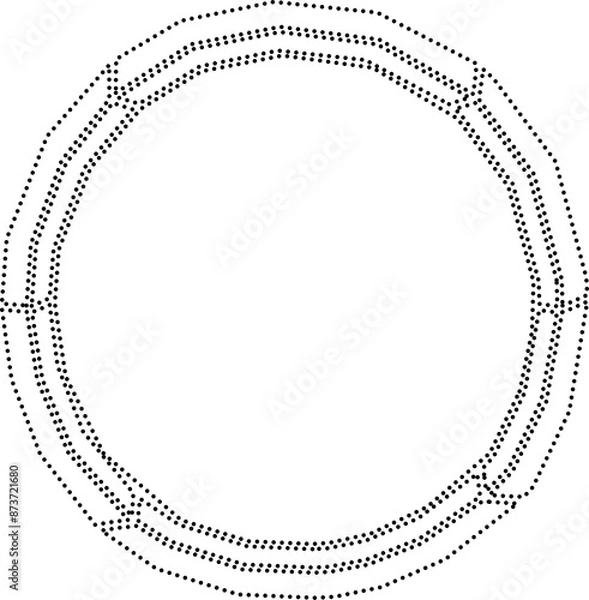 Fototapeta Circle frames