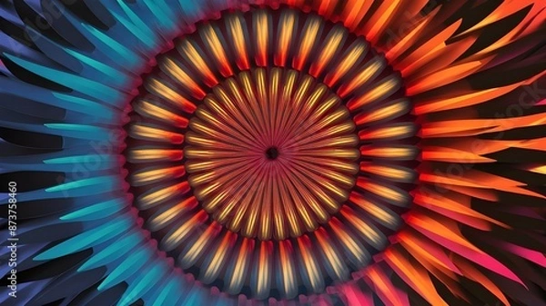 Fototapeta Different type of abstrac