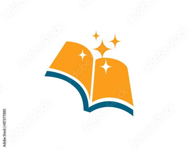 Fototapeta Book Stars