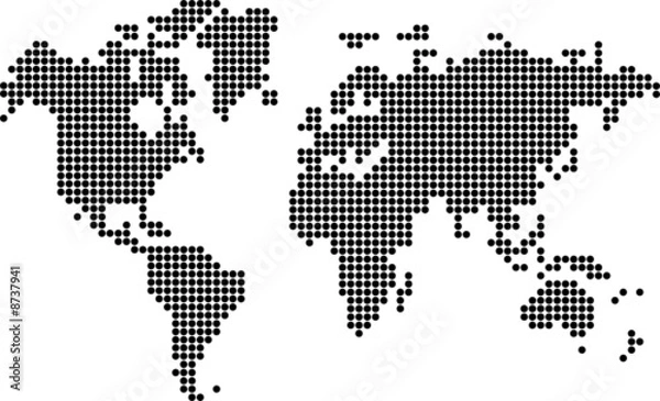 Fototapeta MAPA MUNDI