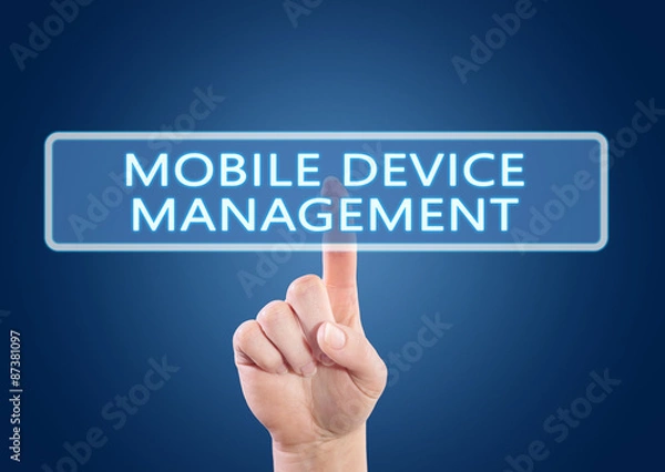 Fototapeta Mobile Device Management