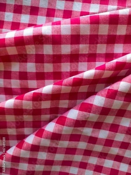 Fototapeta Rough fabric is good for the background