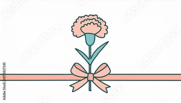 Obraz 母の日イメージ　カーネーション