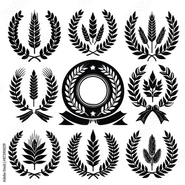 Fototapeta Minimal vector icon logo vector
