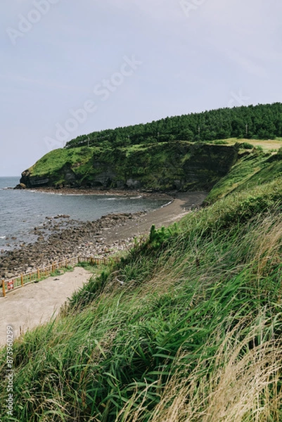 Obraz Landscape view of Songaksan Mountain in Jeju island.