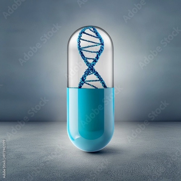 Obraz capsule with DNA inside