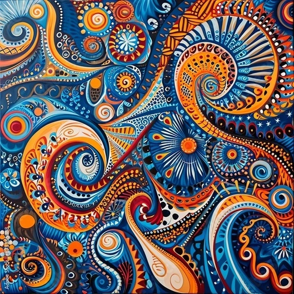 Fototapeta Abstract background pattern.