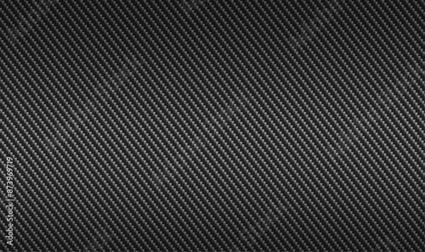 Obraz Carbon fiber texture, vector graphic