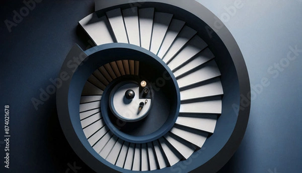 Obraz Modernes Treppenhaus