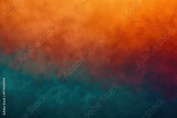 Fototapeta Surreal Abstract Digital Gradient Background with Blurred Colors