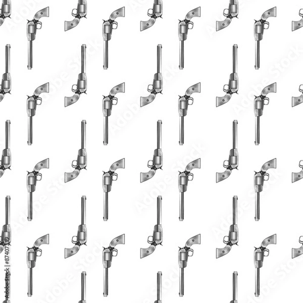 Fototapeta Revolver pattern