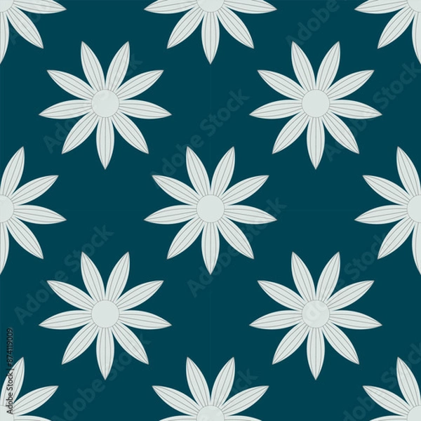 Obraz seamless floral pattern