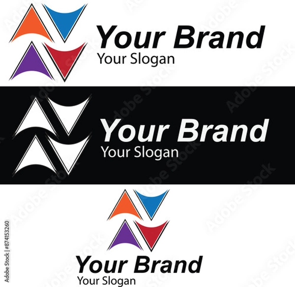 Obraz Arrows logo.eps