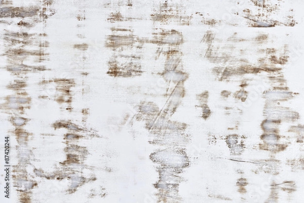 Obraz White wood polish