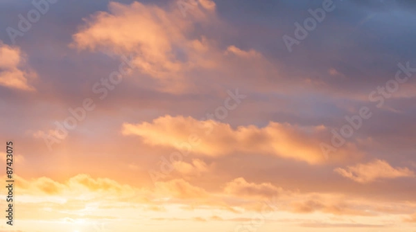 Fototapeta Bright cloudscape background