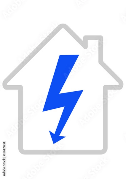 Obraz L'élecfricité du batiment (détouré)