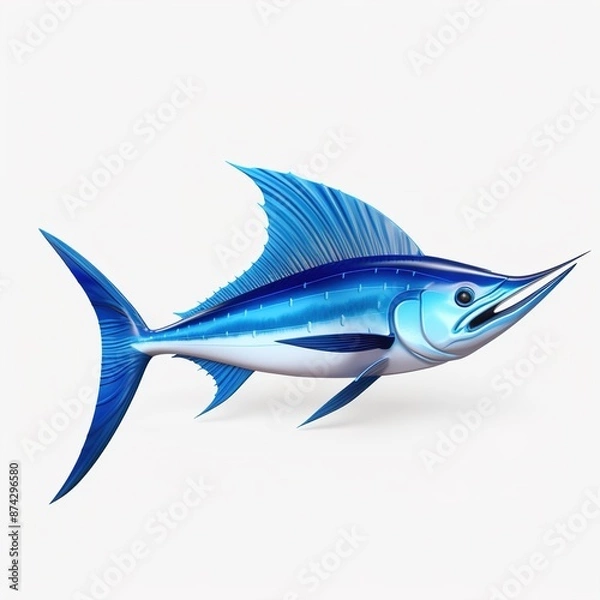 Fototapeta fish isolated