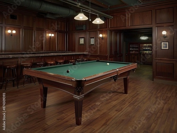 Fototapeta A Classic Game In A Luxurious Setting