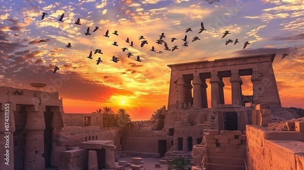 Obraz colosseum at night