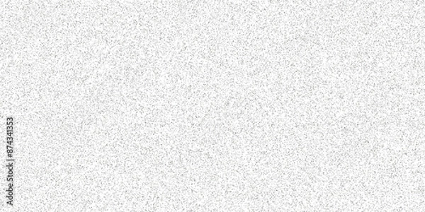 Fototapeta Vector White wall texture noise and overlay pattern terrazzo flooring texture polished stone pattern old surface marble for background. Rock stone marble backdrop textured illustration