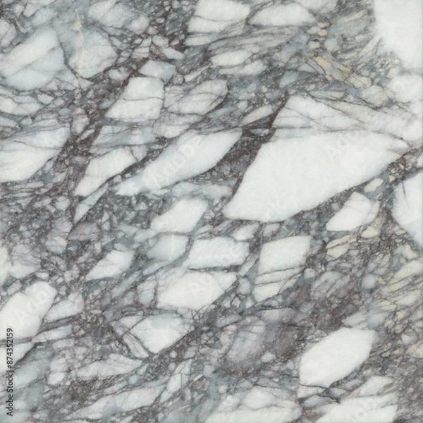Obraz Marble texture background pattern with high resolution. Natural stone surface.