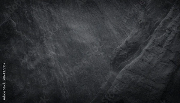 Obraz black color stone texture background, full frame texture background