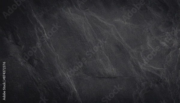 Obraz black color stone texture background, full frame texture background