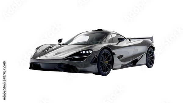 Fototapeta Super car isolated. 