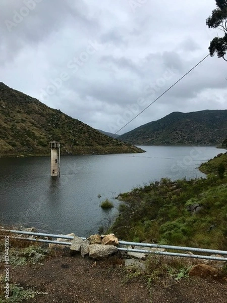 Fototapeta bridge on the river