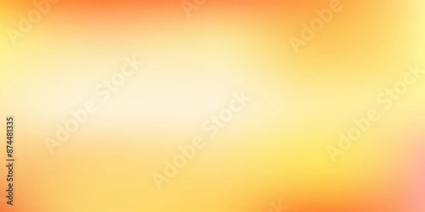 Fototapeta Light orange vector abstract blur pattern.